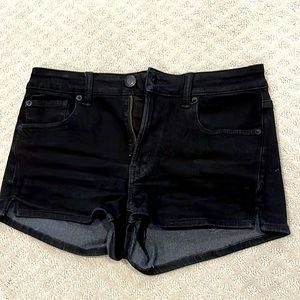 American Eagle 360 super stretch high rise shortie size 4